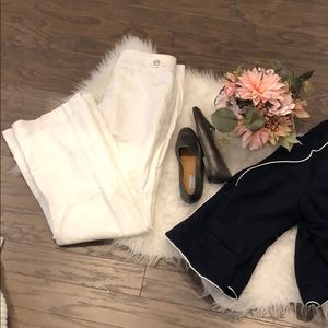 NWT the limited white linen Pants size 6L